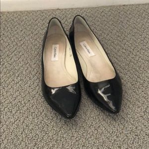Calvin Klein Black flats
